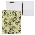 3 Ring Binder with Flattened Metal Clip 1.5