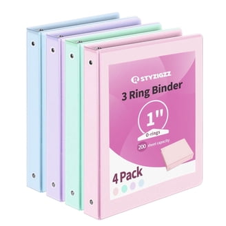 Better Office Products Black Presentation Book, 60 Pockets, 120