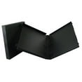 thumbnail image 1 of 3 Ring Case View Binder with Overlay - 1.5 Inches - 3 Pack (Black), 1 of 1