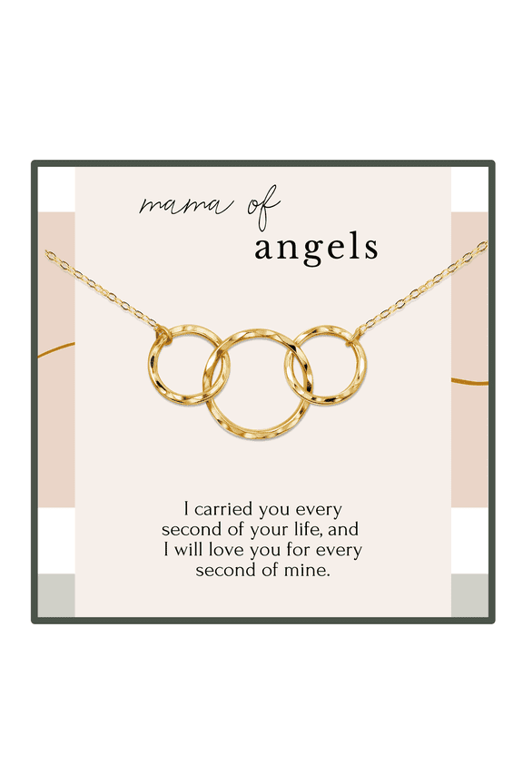 Twin Pregnancy Necklace, Twin Miscarriage Sympathy Gift for Mom