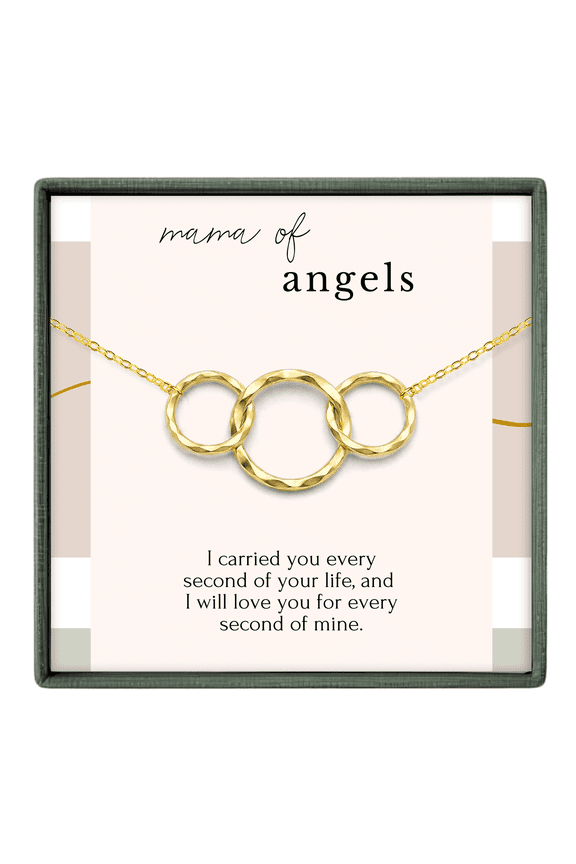 Twin Pregnancy Necklace, Twin Miscarriage Sympathy Gift for Mom