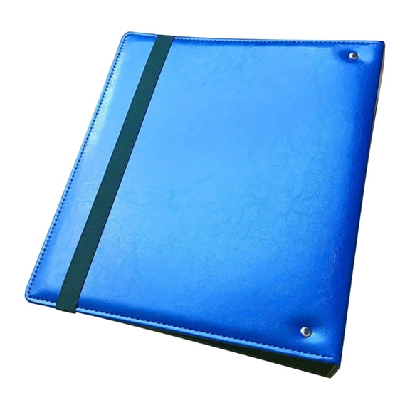 3 Rings Binder File Holder Clipboard File Folder with Elastic Band Practical Writing Pad for Efficient Paper Storage