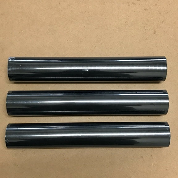 3 Roll 12" x 5Feet 12Feet Black HTV Iron On Heat Transfer Vinyl for T Shirt Bags Hats Shoes Cricut