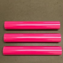 3 Roll 12" x 5Feet 12Feet Pink HTV Iron On Heat Transfer Vinyl for T Shirt Bags Hats Shoes Cricut