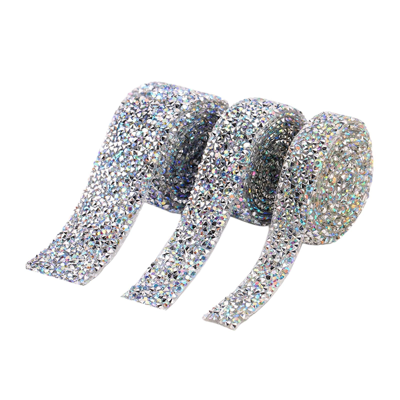 3 Roll Self Adhesive Ribbons Arts DIY Sticker for Cakes Event Birthday ...