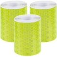thumbnail image 1 of 3 Rolls 2'' X 9.8ft Reflective Tape Yellow Waterproof Self-Adhesive High Visibility Outdoor Safety Warning Tape Sticker for Car Truck Motorcycle Boat Camper 3m x 5cm Per Roll, 1 of 7
