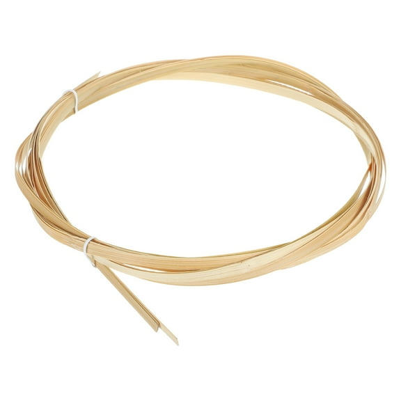 3 Rolls Bamboo Strips for Weaving, 0.24" x 10ft Basket Weaving Supplies, 0.5mm Thick