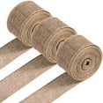 thumbnail image 1 of 3 Rolls Christmas Buffalo Plaid Ribbon Christmas Wrapping Ribbon Wired Edge Burlap Check Ribbon Gingham Christmas Wreath Tree Decor, 1 of 6