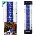 Paper Rol Pattern 3 Rolls Christmas Gift Wrapping Paper Roll, 118 Inch Roll Assorted ...
