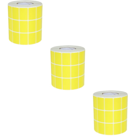 unbranded 3 Rolls  of Adhesive Classify Label Self Adhesive Blank Label DIY Sticker Label for Shop