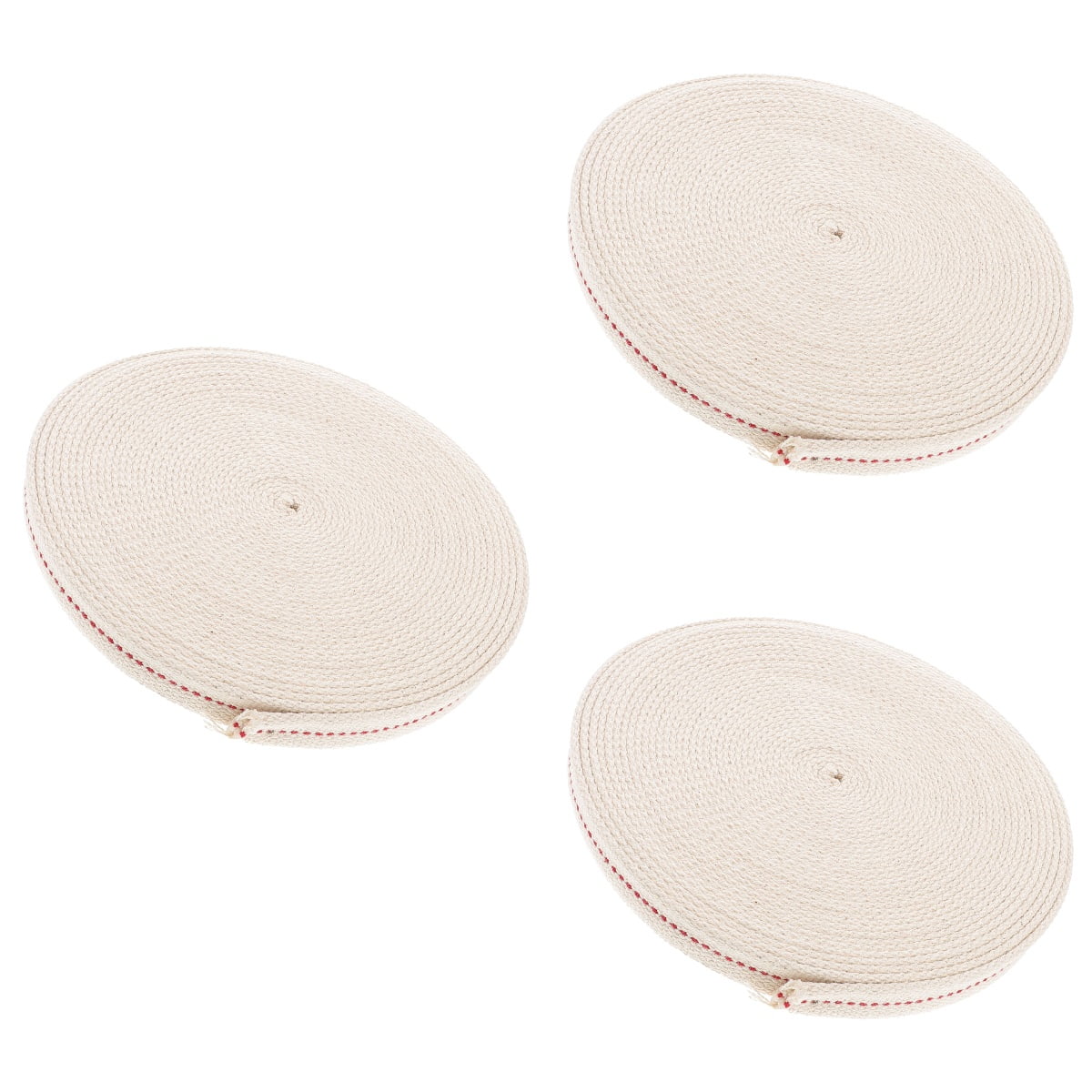 3 Rolls Flat Cotton Oil Lamp Wick Oil Lantern Wick Replacement Kerosene