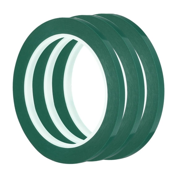 Uxcell Graphic Tape Whiteboard Grid Marking Tape Pinstripe Chart Line Green 1/4" x 60 Yard 3