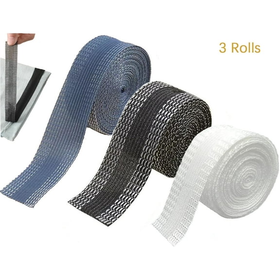 3 Pack Hemming Tape for Pants, 13 Yards Iron on Hemming Tape, Trousers Edge Modified Strips, Sewing Hem Tape for Jeans Suit Pants Trouser Mouth
