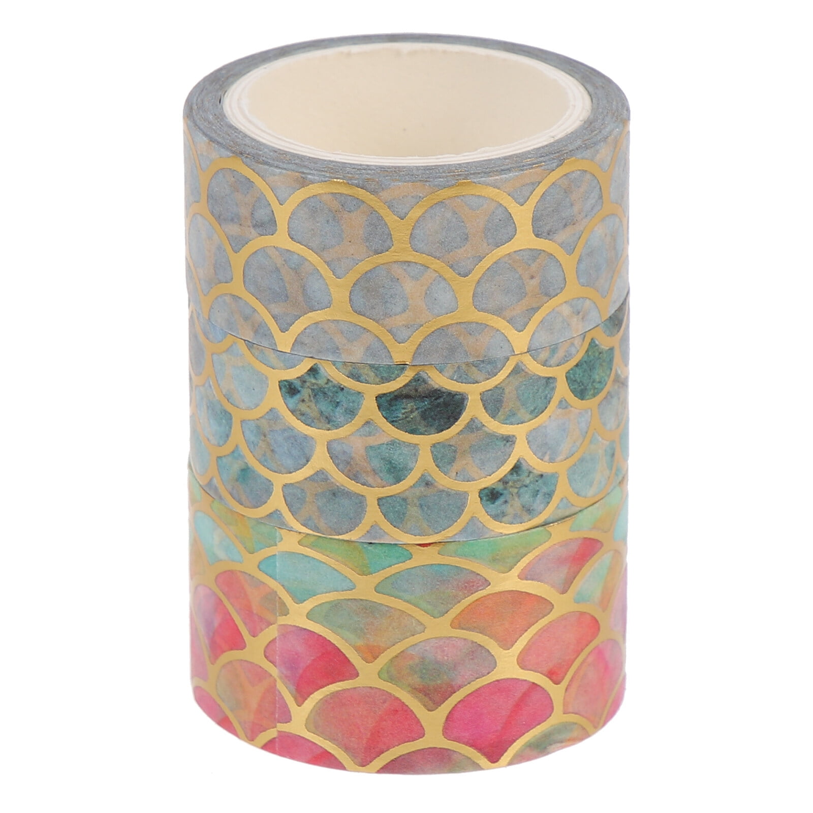 3 Rolls Hot Stamping Pocket Tape Decorative Tapes Adhesive Tapes