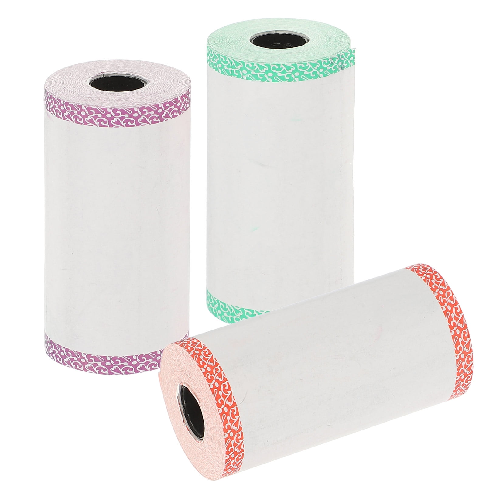 3 Rolls Pink Printer Paper Thermal Printer Receipt Paper Rolls Thermal