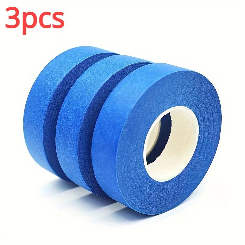 3 Rolls Premium Blue Painter's Tape ResidueFree MultiSurface Masking