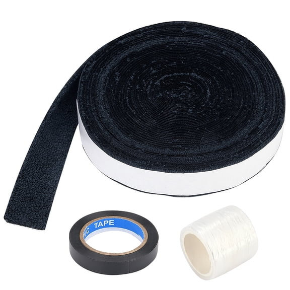 3 Rolls Racket Towel Grip 3 Sizes Racket Towel Hand Glue Cotton Anti-Skid Sweat Tape Super Absorbent for Tennis Badminton Bike Handle