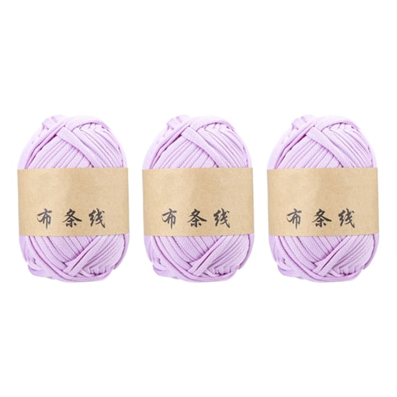 3 Rolls Stretchy Weaving Cord Thread 32.8Yard Per Roll Elastic Polyester Yarn For Knitting And Weaving Home Decoration