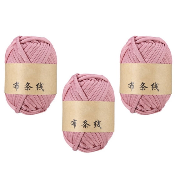 3 Rolls Stretchy Weaving Cord Thread 32.8Yard Per Roll Elastic Polyester Yarn For Knitting And Weaving Home Decoration