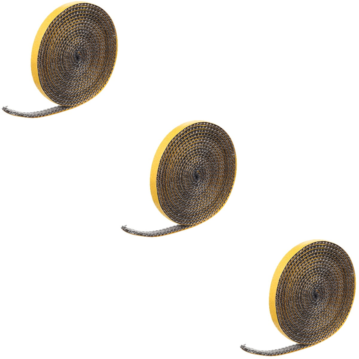 3 Rolls Wood Stove Gasket Rope Fiberglass Gasket Fireplace Sealing Rope Fireplace Replacement