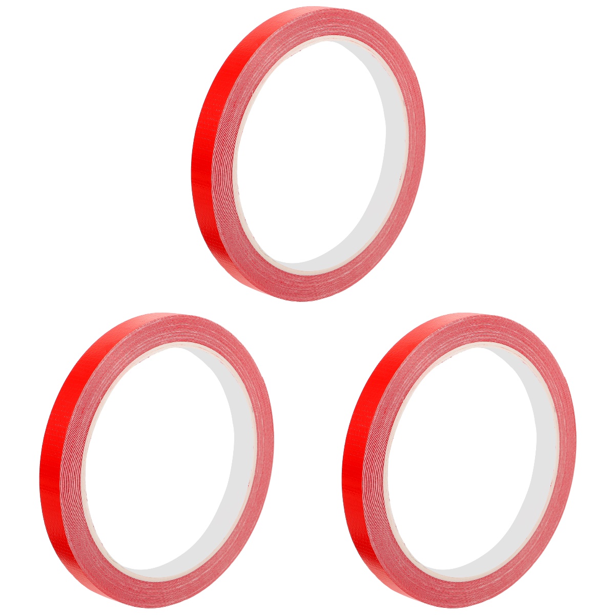 3 Rolls of Cloth Table Tennis Edge Tape Adhesive Racket Protector Table