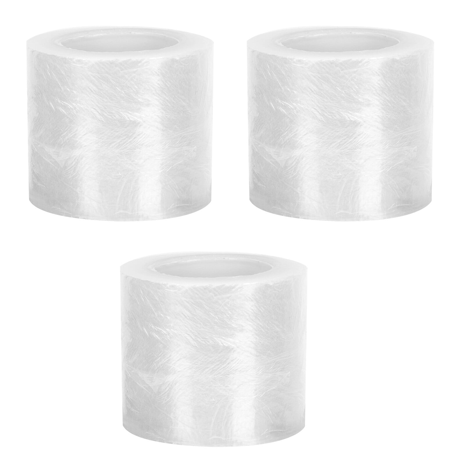 3 Rolls of Grafting Remove Eyelash Cling Film Tattoos Eyebrow Lip Cling