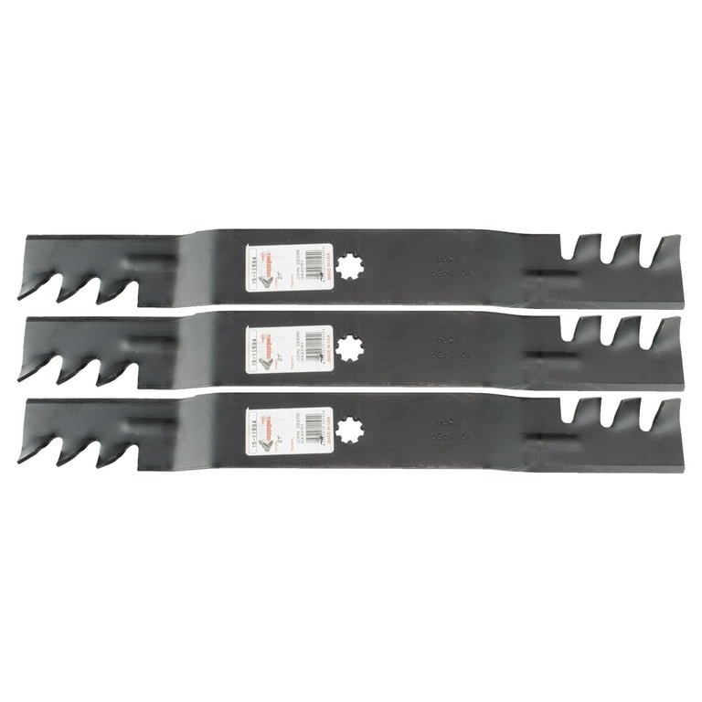 3 Rotary 11594 Mulching Mower Blades John Deere AM137328 AM141033 42