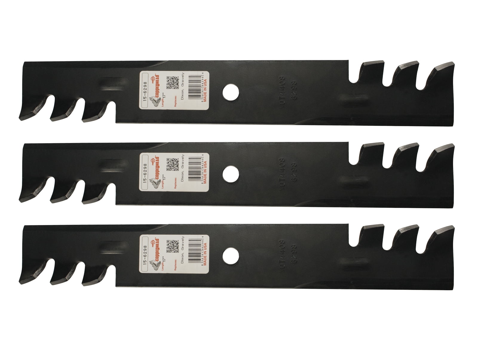 3 Rotary 6298 Mower Blades for Gravely 08866800 08866851 32