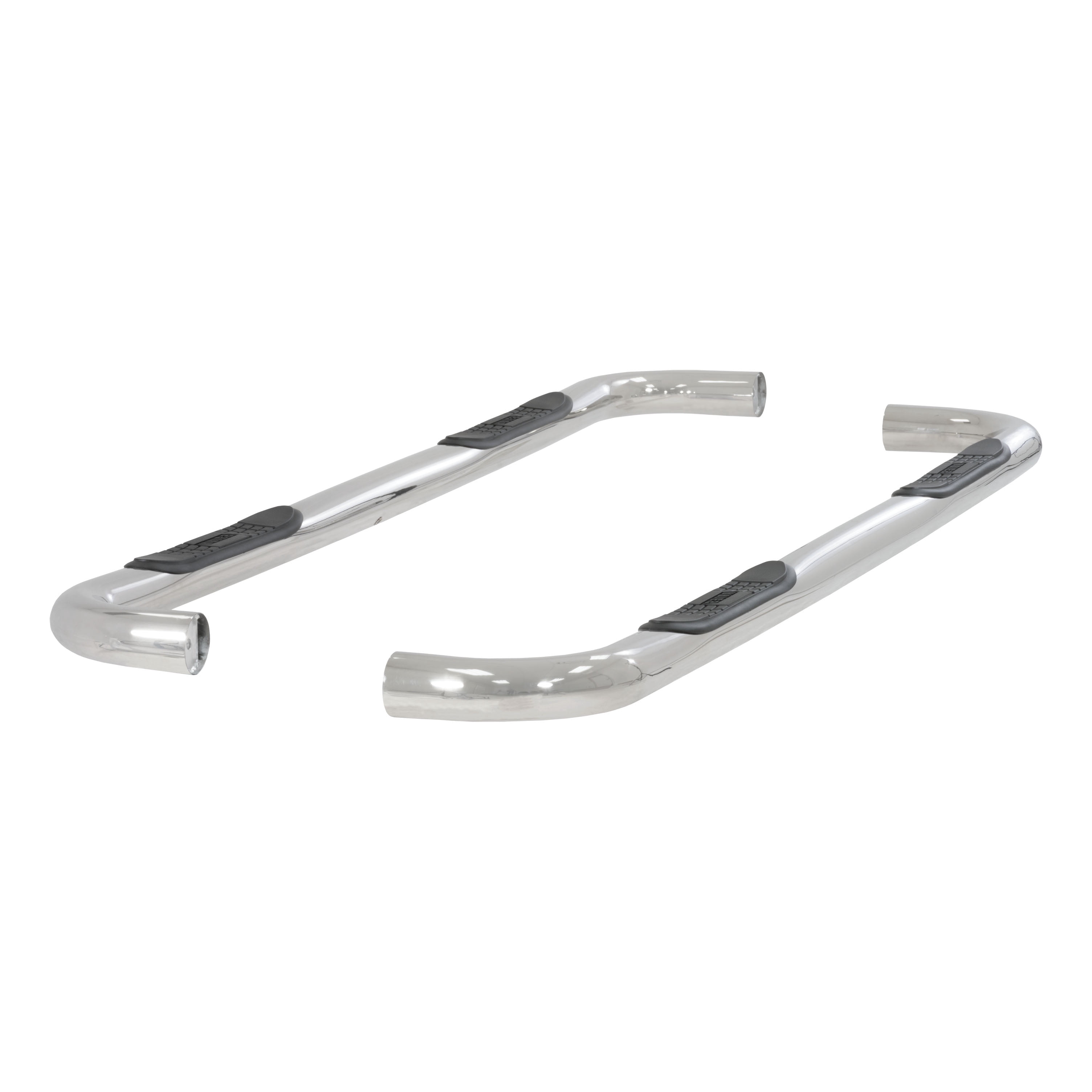 3" Round Side Bars Fits select: 2000-2004,2007-2020 CHEVROLET SUBURBAN