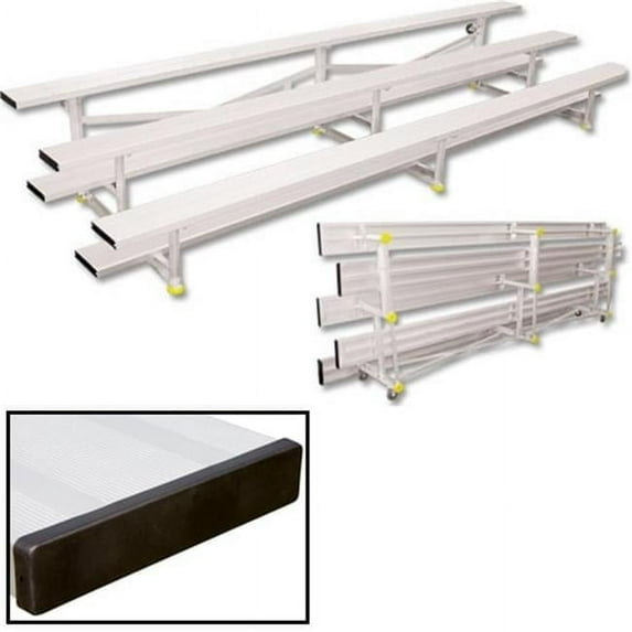 3 Row 27 ft. Tip-N-Roll Bleacher