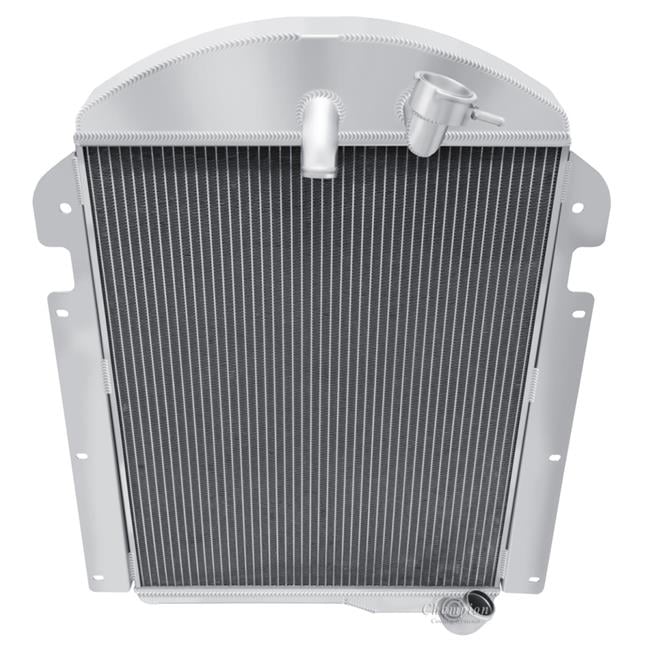 3 Row All Aluminum Radiator for 1939-1940 Chevy Truck with 6-Cylinder ...