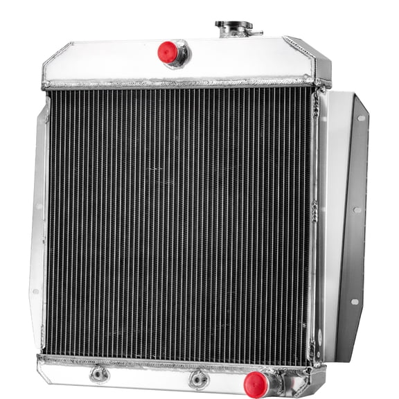 3 Row Aluminum Radiator for 1955-1959 CHEVY 3100 3200 3400 GMC 100/150 Truck