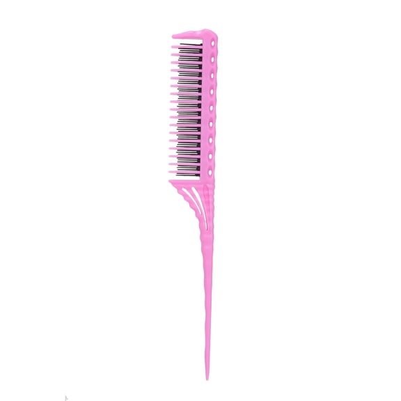 3-Row Teasing Comb Detangling Brush Rat Tail Comb Adding Volume Back Coming Hairdressing Combs