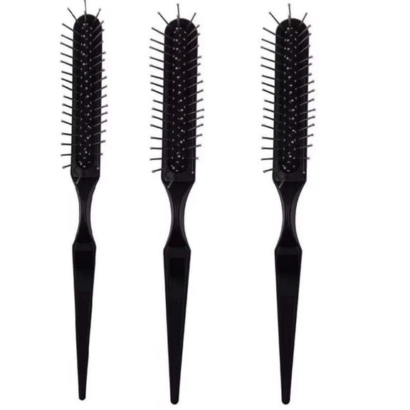 3-Row Wig Brush w/ Tips, Pack of 3
