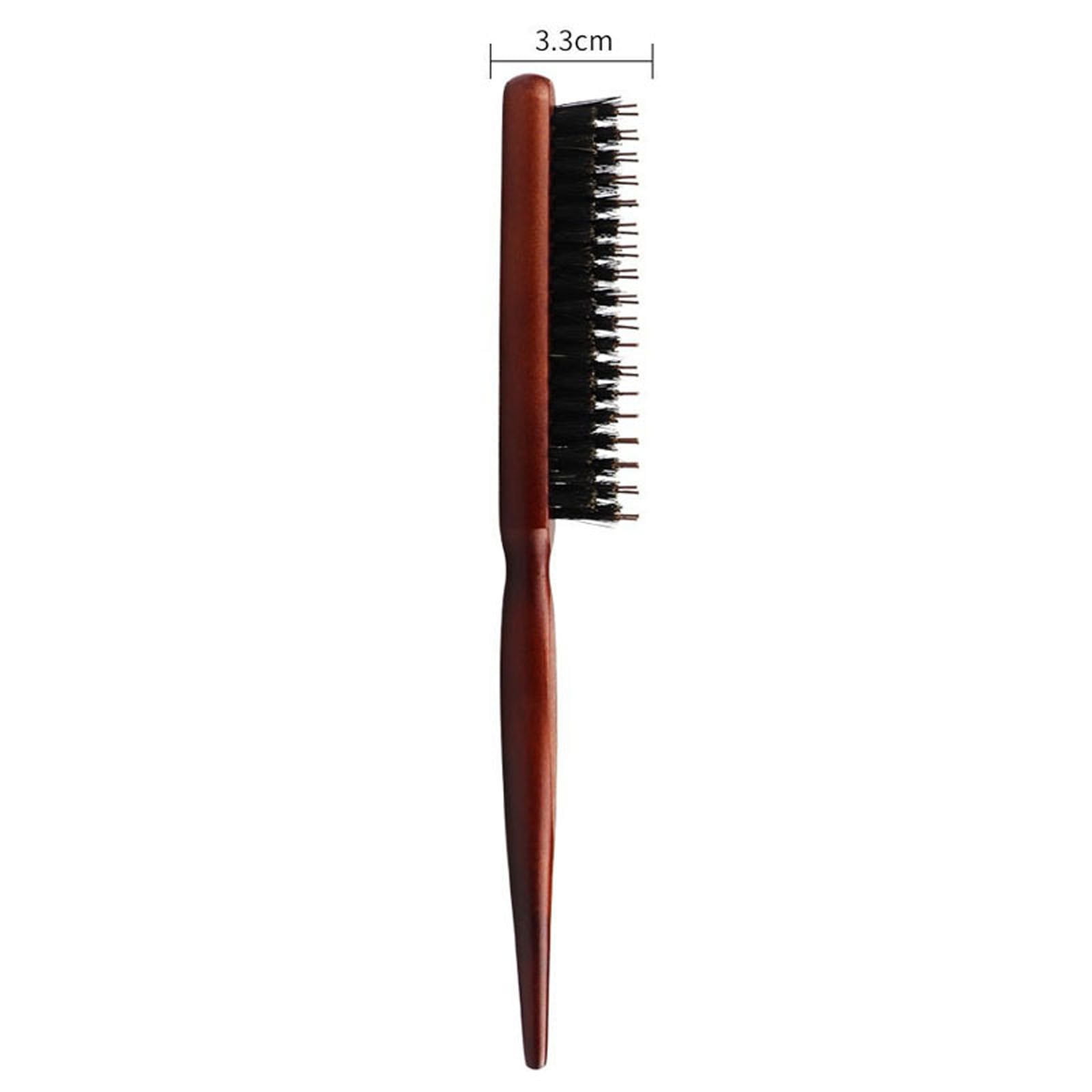 3 Rows Combs For Bristles - Curly Hair Brush Backcombing Brush Teasing ...