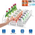 thumbnail image 1 of Bigking Automatic Can Dispenser for Fridge, 15 In Refrigerator Canned Drink Dispenser, Self-Pushing Fridge Drinks Organizer, 3 Rows , White, 1 of 14