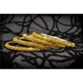 thumbnail image 1 of 3 Rows Rhinestone Bangle, Topaz, 1 of 1