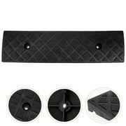 Supvox Anti-Scratch Black Plastic Car Curb Ramp, Ideal for Driveways, Garages