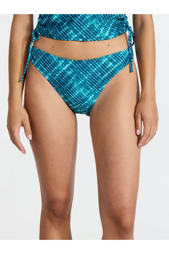 Cheeky High Leg Bikini Bottoms, Women’s