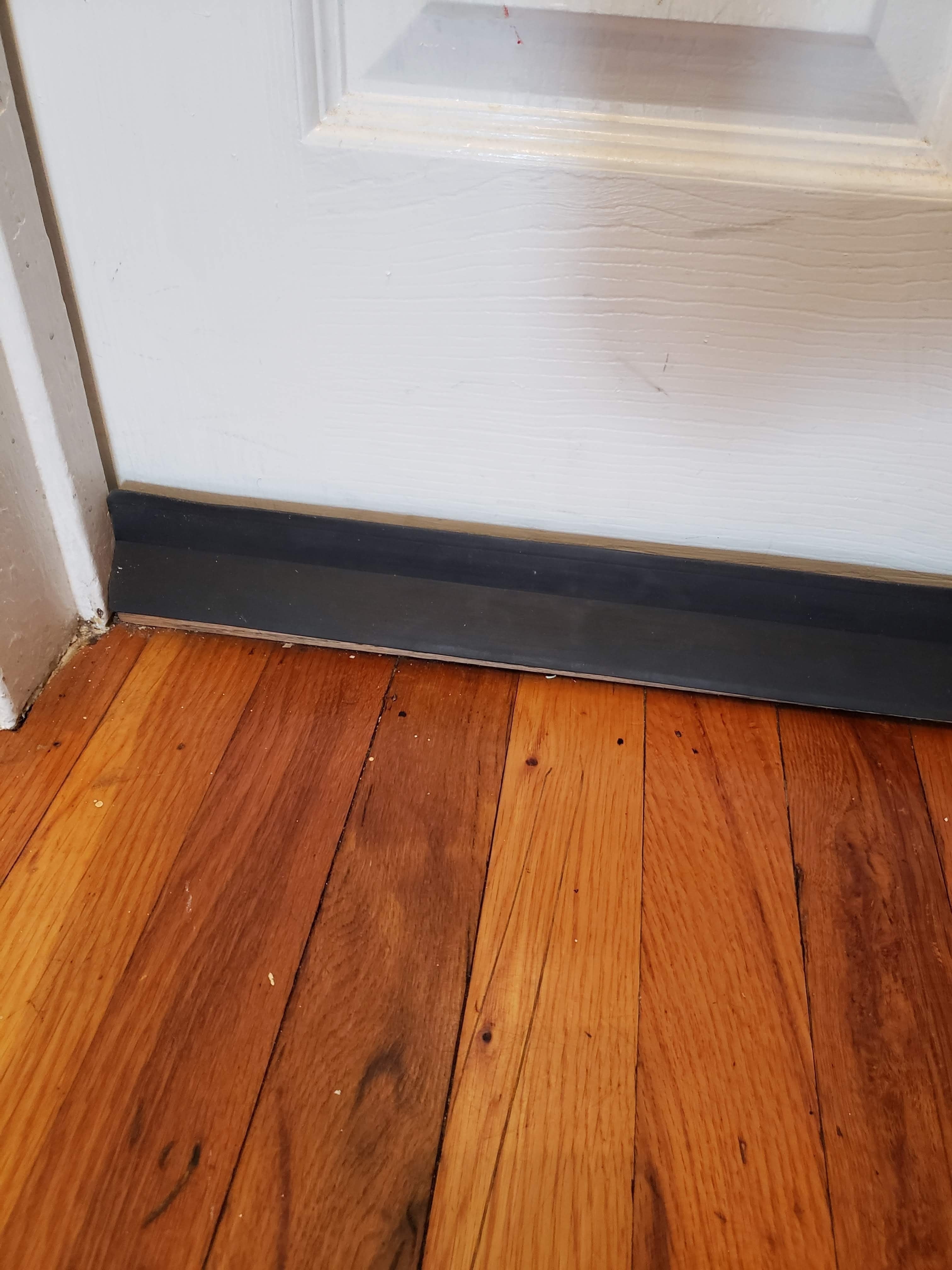 3 SEALS Under Door Silicone Rubber  Weather Stripping Seal.  35" long.  HEAVY Duty.  1pk