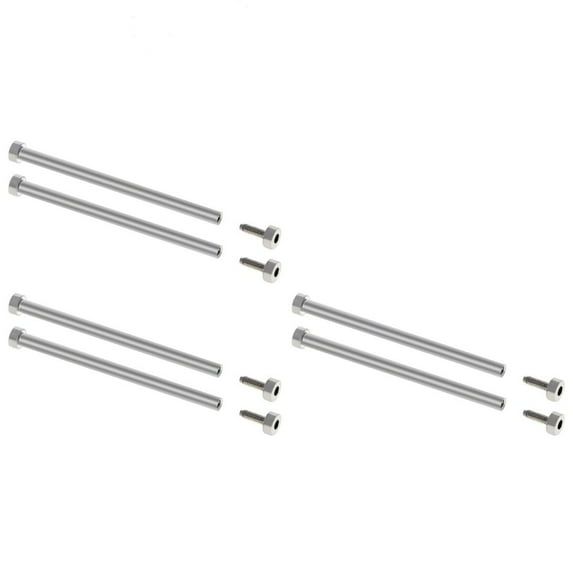 3 SET TUBE & SCREW FOR BELL & ROSS BR-01 FIT RUBBER LEATHER STRAP BAND STEEL