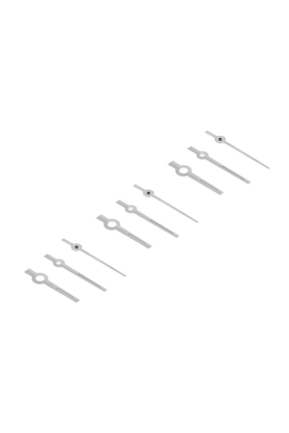 3 SET WATCH HAND FOR 31MM ROLEX MIDSIZE NQS MOVEMENT 2030/2035 WATCH SILVER