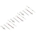 thumbnail image 1 of 3 SET WATCH HAND FOR ROLEX GMT NQS MOVEMENT 1675 1680 1655 1665 1530-1570 SILVER, 1 of 2