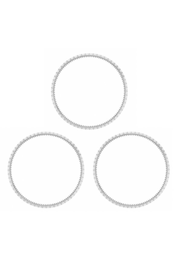 3 STEEL BEZEL RING INSERT FOR ROLEX GMT WATCH 16700 16710 16713 16718 16760