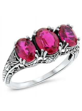 Mens Wedding Rings Ruby Jewelry