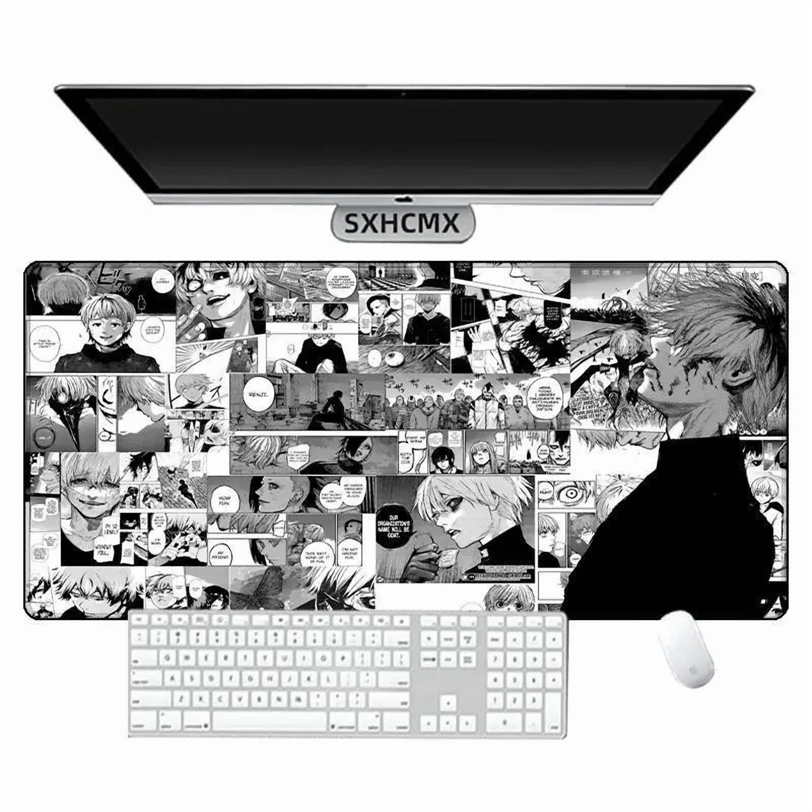 [3 Samples] Anime Tokyo Ghoul Mousepad Kaneki Ken HD Printing Computer ...