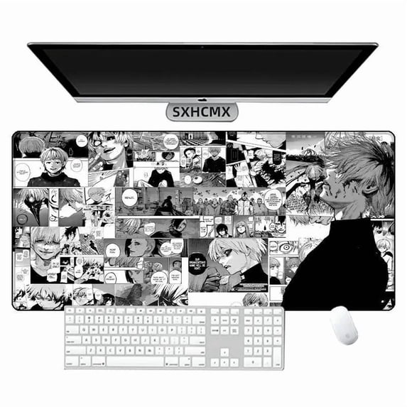 [3 Samples] Anime Tokyo Ghoul Mousepad Kaneki Ken HD Printing Computer ...