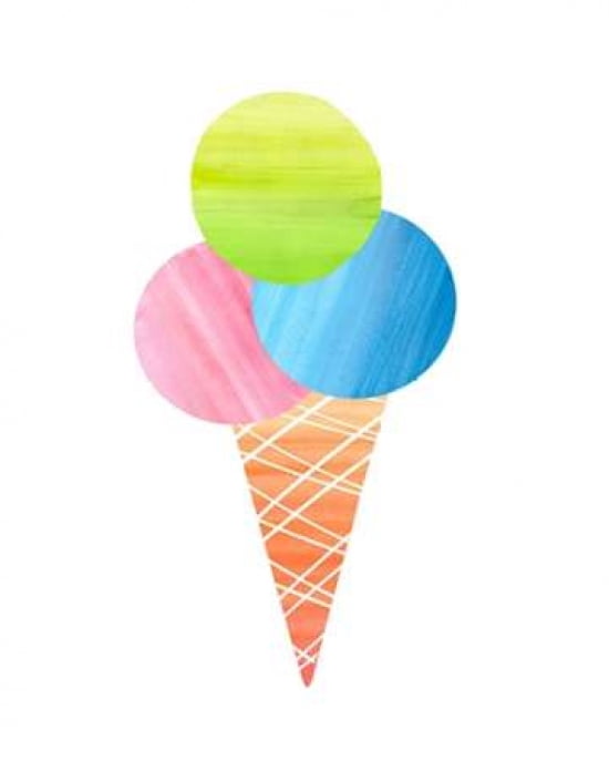 3 Scoops Canvas Art - Amy Cummings (24 x 30)