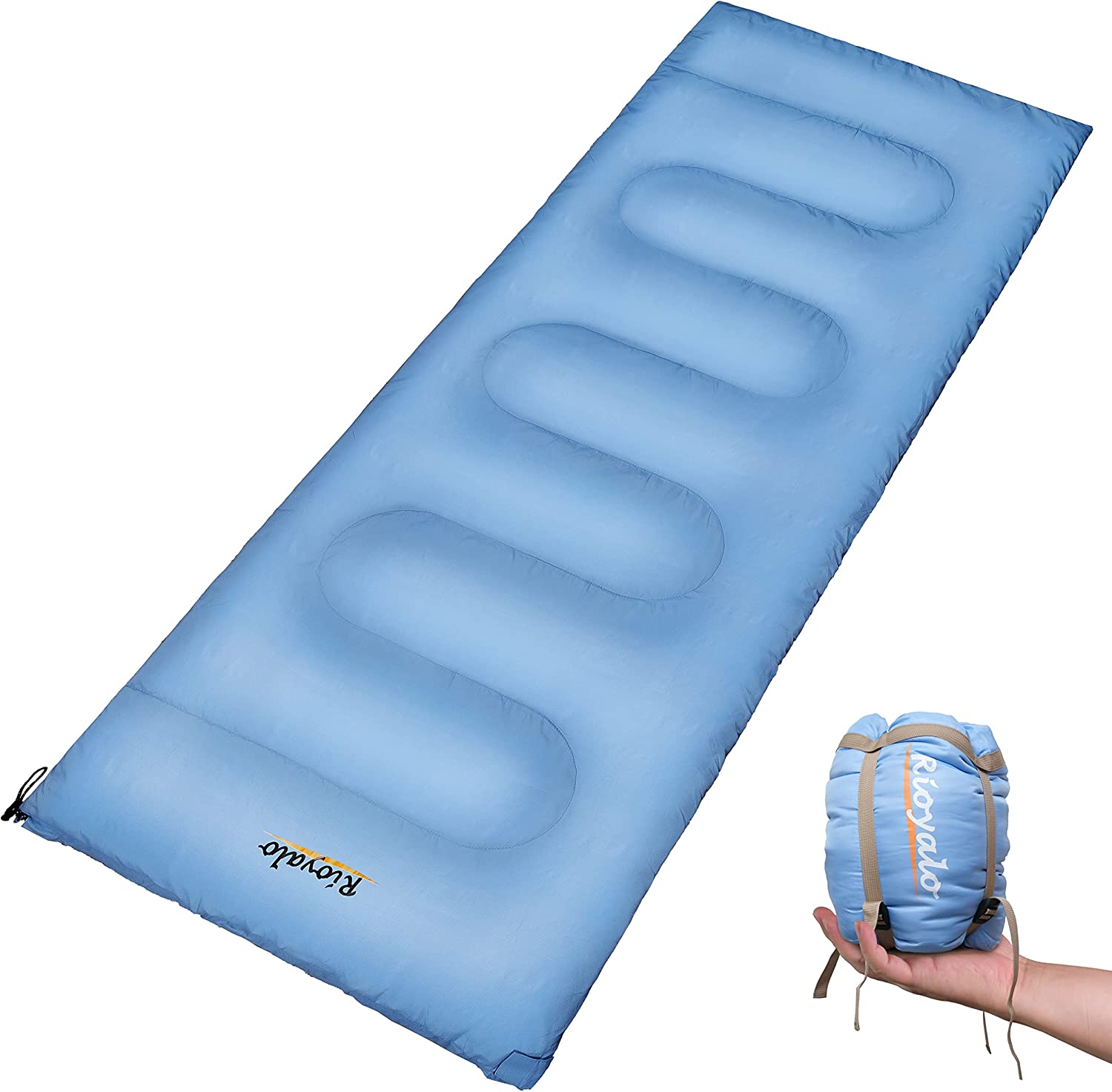 3 Season Ultralight Backpacking Sleeping Bag Cool/Warm Weather