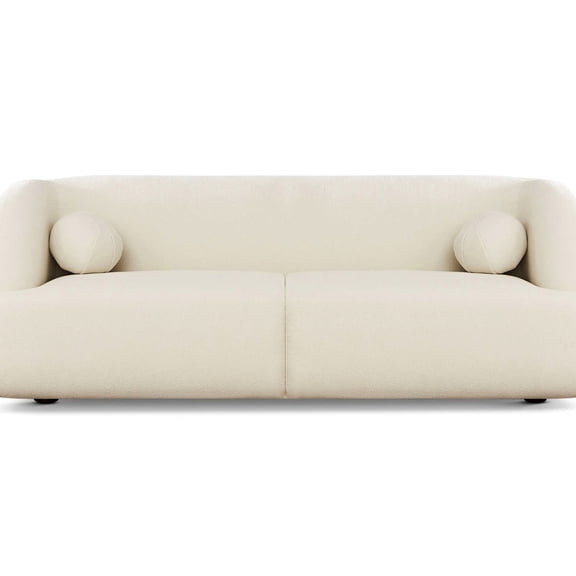 3-Seat French Boucle Sofa | Ideal for Entertaining and Family Time | High-Density Foam & Quality Craftsmanship | Easy to Clean and Move